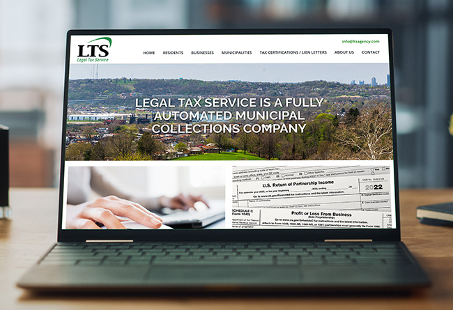 website design for service company in Pittsburgh